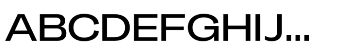 Makro Expanded Medium Font UPPERCASE
