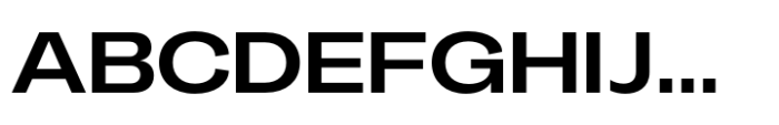 Makro Expanded Semi Bold Font