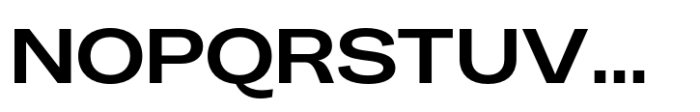 Makro Expanded Semi Bold Font UPPERCASE