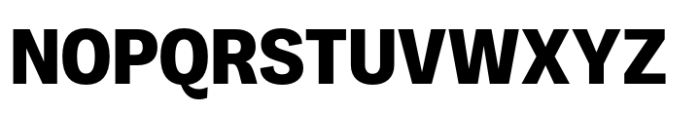 Makro Extra Bold Font UPPERCASE