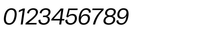 Makro Italic Font OTHER CHARS