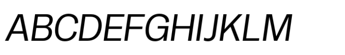 Makro Italic Font