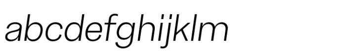Makro Light Italic FONT