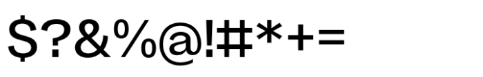 Makro Medium Font OTHER CHARS