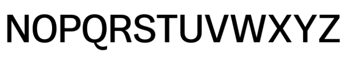 Makro Medium Font UPPERCASE