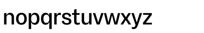 Makro Medium Font LOWERCASE