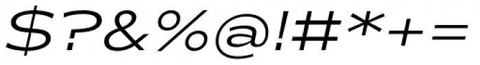 Makro XM Italic Font OTHER CHARS