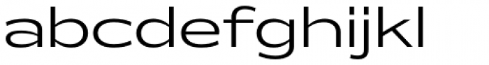 Makro XM Regular Font LOWERCASE