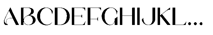 Makyes Font UPPERCASE