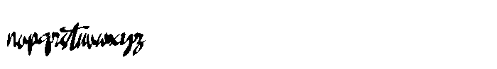 Makyta Hantalah Font LOWERCASE