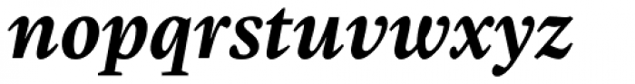 Malabar Pro Bold Italic Font LOWERCASE