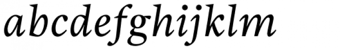 Malabar eText Italic Font LOWERCASE