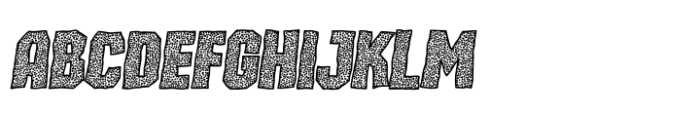 Malachite Pumice Italic Font UPPERCASE