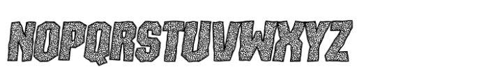 Malachite Pumice Italic Font UPPERCASE