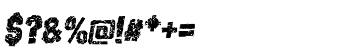 Malachite Shattered Italic Font OTHER CHARS