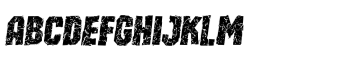Malachite Shattered Italic Font
