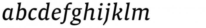 Malaga Italic Font LOWERCASE