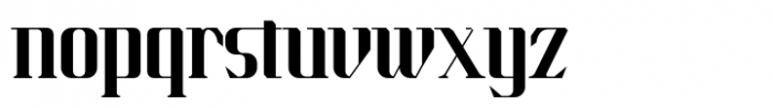 Malbeg Regular Font LOWERCASE