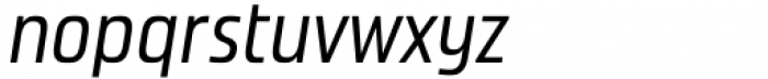 Malberg Oblique Font LOWERCASE