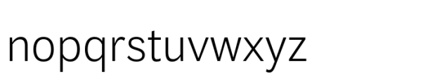 Malden Sans Light Font LOWERCASE