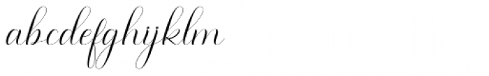 Maldini Script Regular Font LOWERCASE