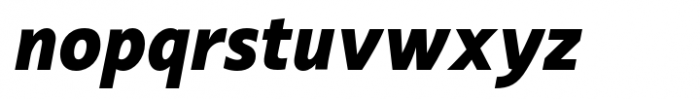 Malebu Heavy Italic Font LOWERCASE