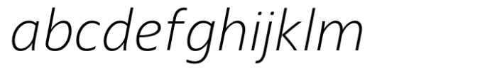 Malebu Light Italic Font LOWERCASE