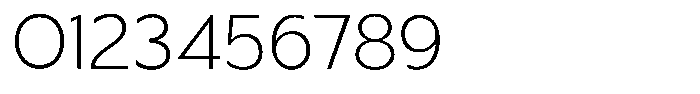 Malega Display Extra Light Font OTHER CHARS