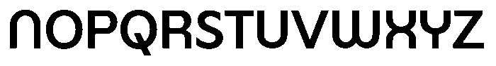 Malega Display Semi Bold Font UPPERCASE