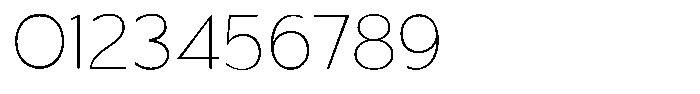 Malega Display Thin Font OTHER CHARS