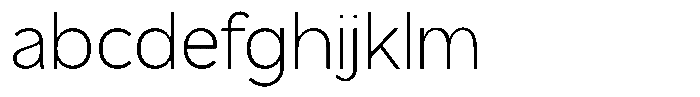 Malega Extra Light FONT