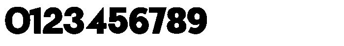 Malega Geometric Black Font OTHER CHARS
