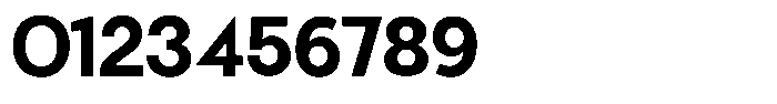 Malega Geometric Bold Font OTHER CHARS