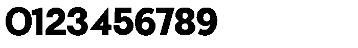 Malega Geometric Extra Bold Font OTHER CHARS