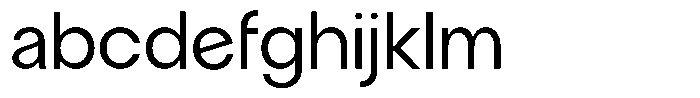 Malega Geometric Regular FONT