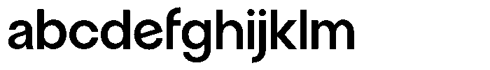 Malega Geometric Semi Bold FONT
