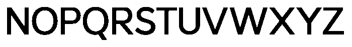 Malega Medium Font UPPERCASE