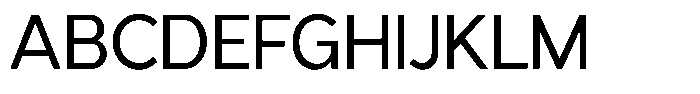 Malega Regular Font UPPERCASE