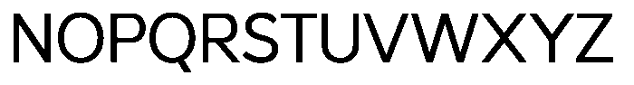 Malega Regular Font UPPERCASE