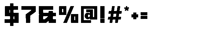 Malega Sport Black Font OTHER CHARS