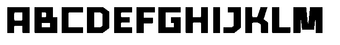 Malega Sport Black Font UPPERCASE