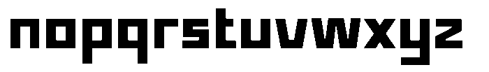 Malega Sport Black Font LOWERCASE