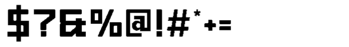 Malega Sport Bold Font OTHER CHARS