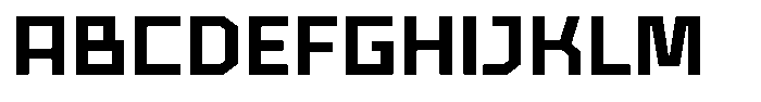 Malega Sport Bold Font UPPERCASE