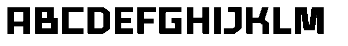 Malega Sport Extra Bold Font UPPERCASE