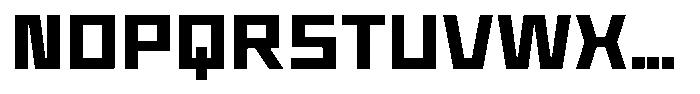 Malega Sport Extra Bold Font UPPERCASE