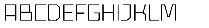 Malega Sport Extra Light Font UPPERCASE