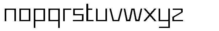 Malega Sport Light Font LOWERCASE