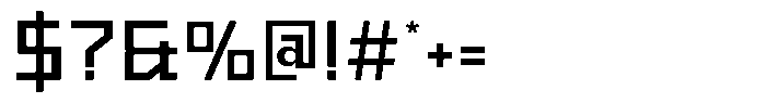 Malega Sport Medium Font OTHER CHARS