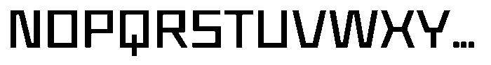 Malega Sport Medium Font UPPERCASE